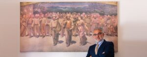 Michele Gagliano con il quarto stato